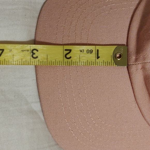 BRAND NEW! Pink FILA Cotton Baseball Dad Hat Cap - Picture 9 of 12
